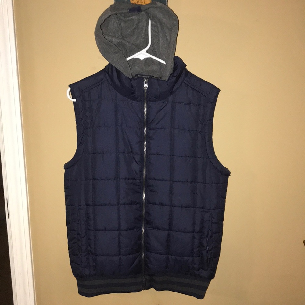 Quilted Vest with hood